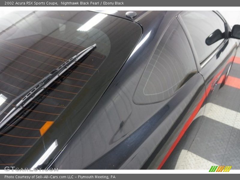 Nighthawk Black Pearl / Ebony Black 2002 Acura RSX Sports Coupe