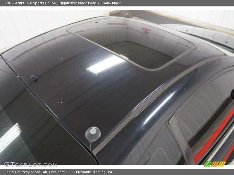 Nighthawk Black Pearl / Ebony Black 2002 Acura RSX Sports Coupe