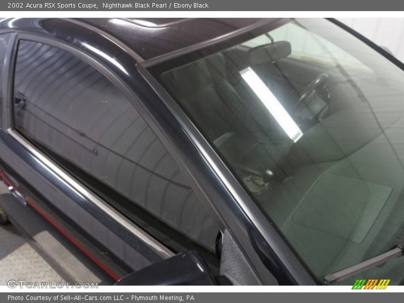 Nighthawk Black Pearl / Ebony Black 2002 Acura RSX Sports Coupe