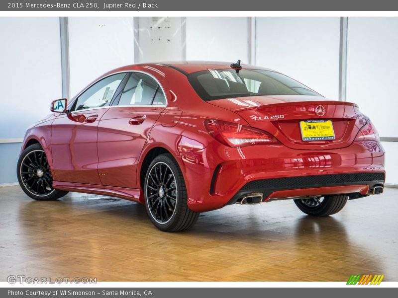 Jupiter Red / Black 2015 Mercedes-Benz CLA 250