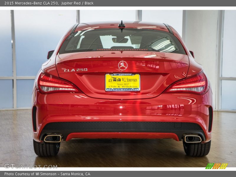 Jupiter Red / Black 2015 Mercedes-Benz CLA 250