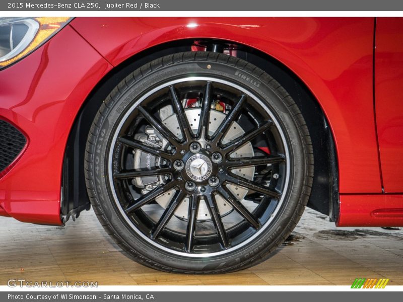 Jupiter Red / Black 2015 Mercedes-Benz CLA 250
