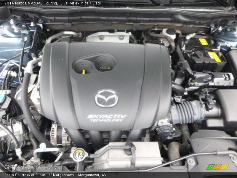 Blue Reflex Mica / Black 2014 Mazda MAZDA6 Touring