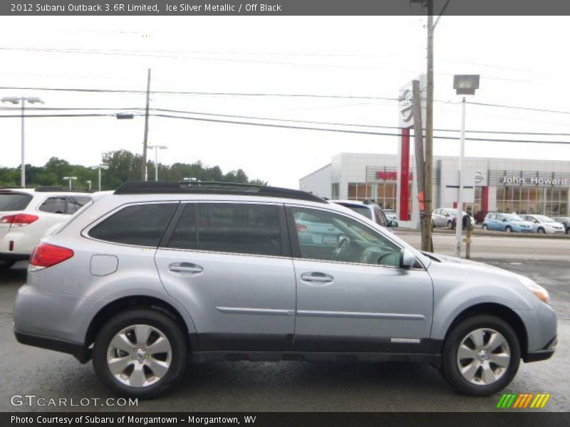 Ice Silver Metallic / Off Black 2012 Subaru Outback 3.6R Limited