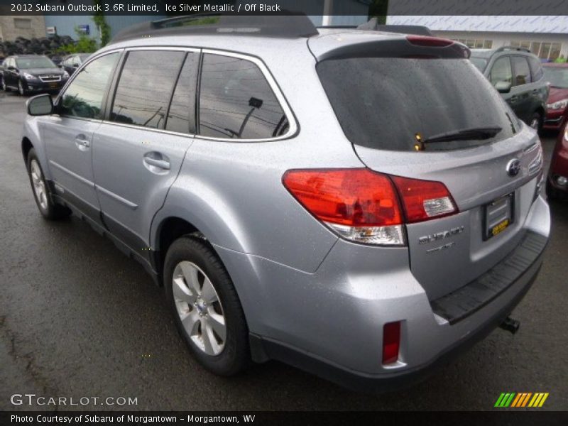 Ice Silver Metallic / Off Black 2012 Subaru Outback 3.6R Limited