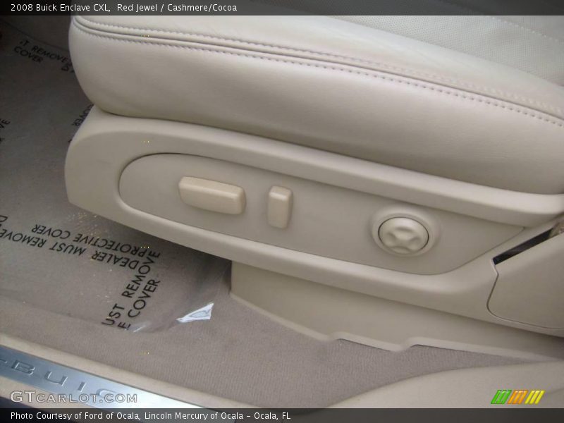 Red Jewel / Cashmere/Cocoa 2008 Buick Enclave CXL