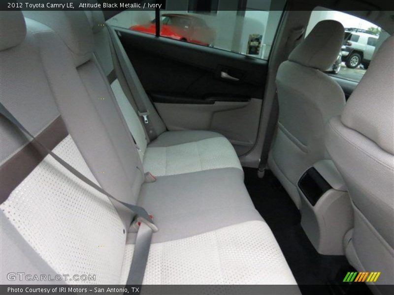 Attitude Black Metallic / Ivory 2012 Toyota Camry LE
