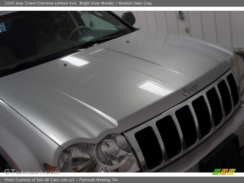 Bright Silver Metallic / Medium Slate Gray 2006 Jeep Grand Cherokee Limited 4x4
