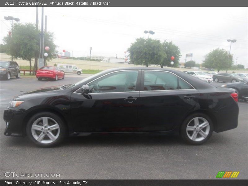 Attitude Black Metallic / Black/Ash 2012 Toyota Camry SE