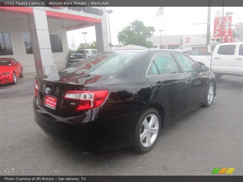 Attitude Black Metallic / Black/Ash 2012 Toyota Camry SE