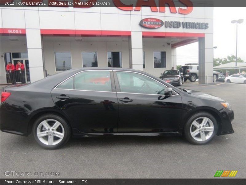 Attitude Black Metallic / Black/Ash 2012 Toyota Camry SE
