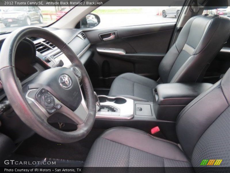 Attitude Black Metallic / Black/Ash 2012 Toyota Camry SE