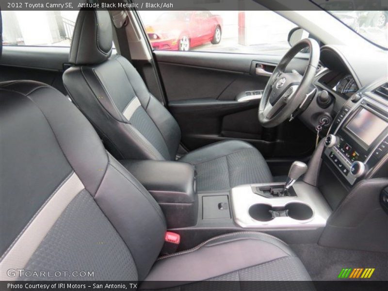Attitude Black Metallic / Black/Ash 2012 Toyota Camry SE