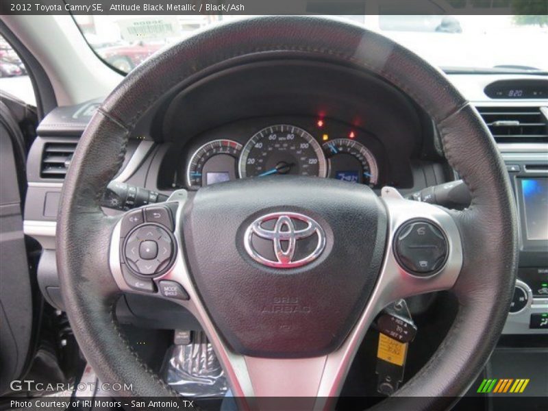 Attitude Black Metallic / Black/Ash 2012 Toyota Camry SE