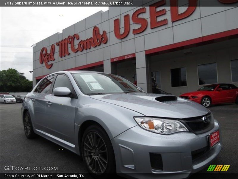 Ice Silver Metallic / WRX Carbon Black 2012 Subaru Impreza WRX 4 Door