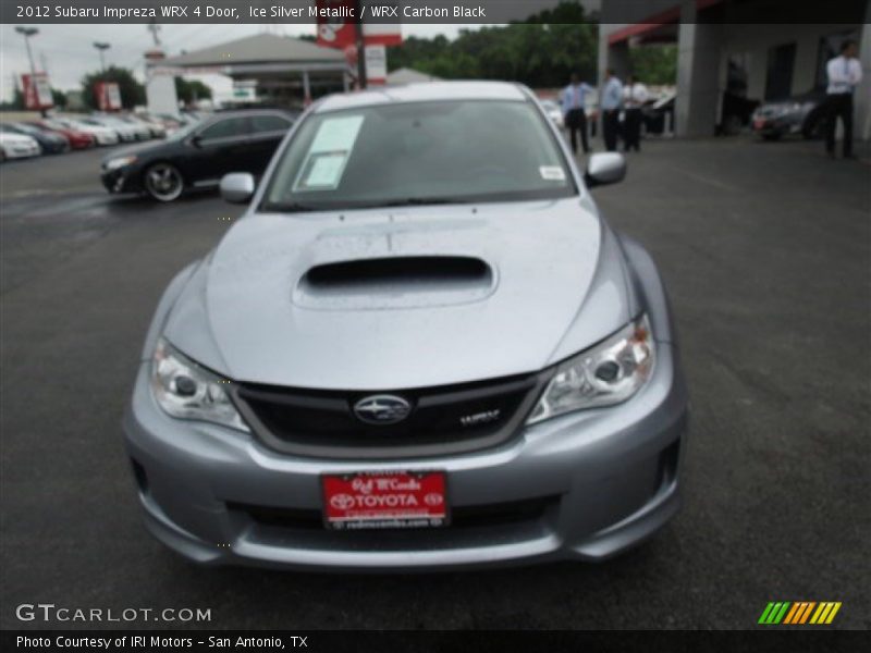 Ice Silver Metallic / WRX Carbon Black 2012 Subaru Impreza WRX 4 Door