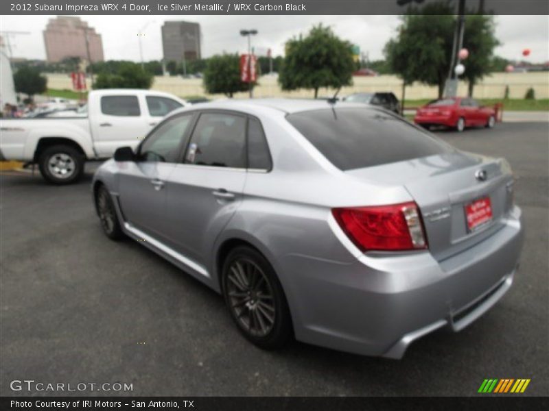 Ice Silver Metallic / WRX Carbon Black 2012 Subaru Impreza WRX 4 Door