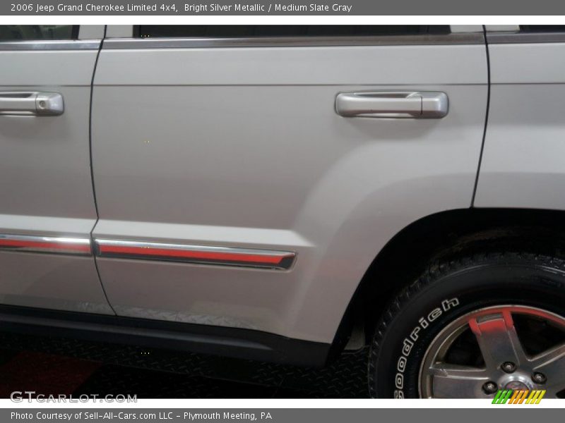 Bright Silver Metallic / Medium Slate Gray 2006 Jeep Grand Cherokee Limited 4x4