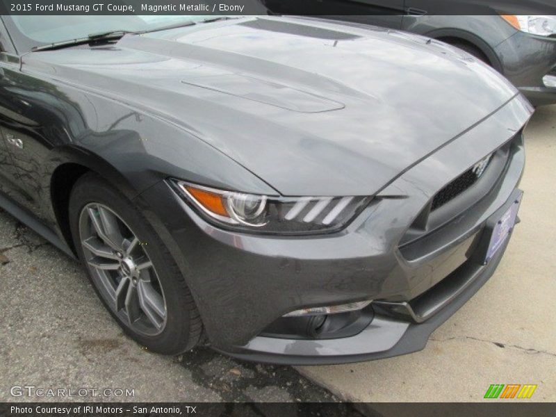 Magnetic Metallic / Ebony 2015 Ford Mustang GT Coupe
