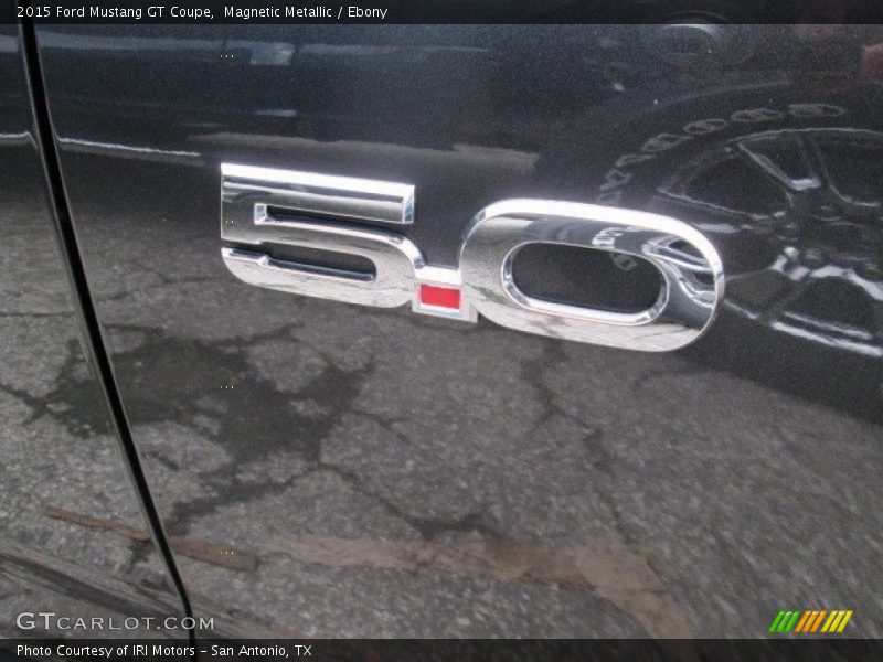 Magnetic Metallic / Ebony 2015 Ford Mustang GT Coupe