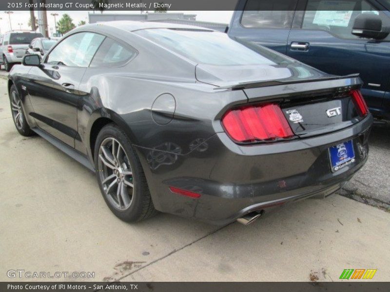 Magnetic Metallic / Ebony 2015 Ford Mustang GT Coupe