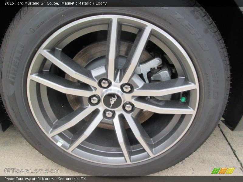 Magnetic Metallic / Ebony 2015 Ford Mustang GT Coupe