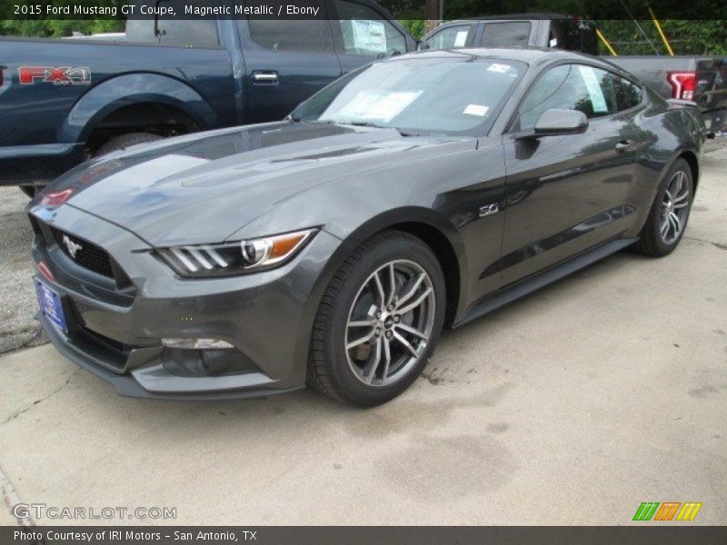 Magnetic Metallic / Ebony 2015 Ford Mustang GT Coupe