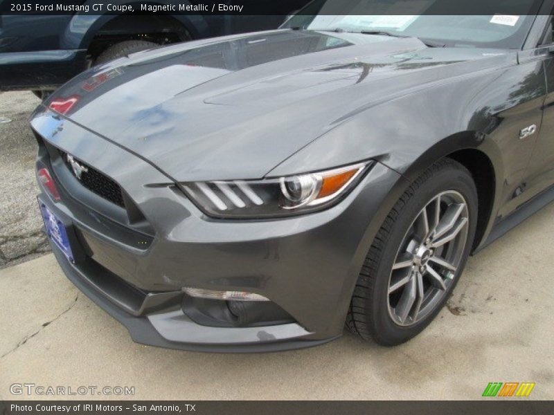 Magnetic Metallic / Ebony 2015 Ford Mustang GT Coupe
