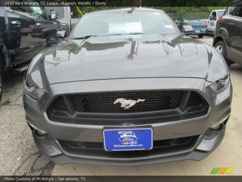 Magnetic Metallic / Ebony 2015 Ford Mustang GT Coupe