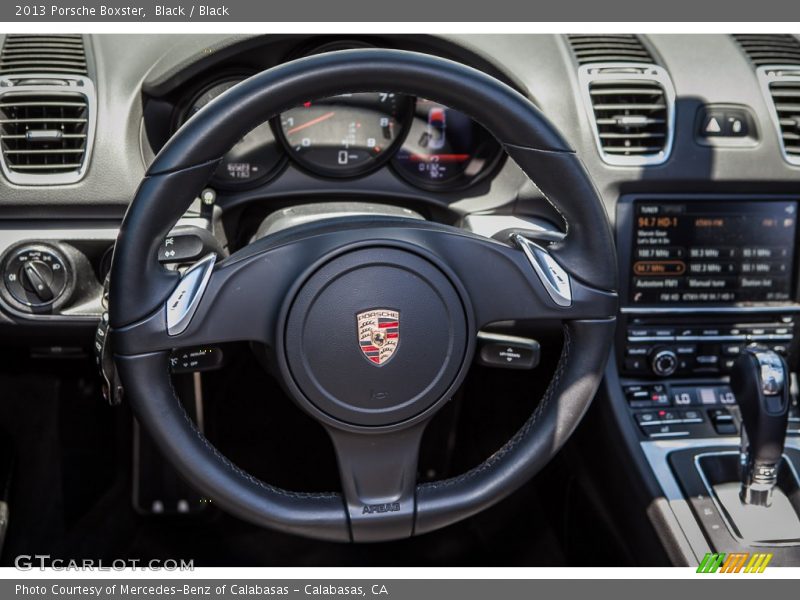 Black / Black 2013 Porsche Boxster
