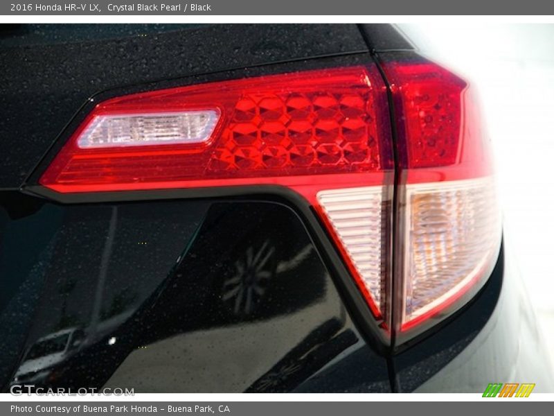 Crystal Black Pearl / Black 2016 Honda HR-V LX