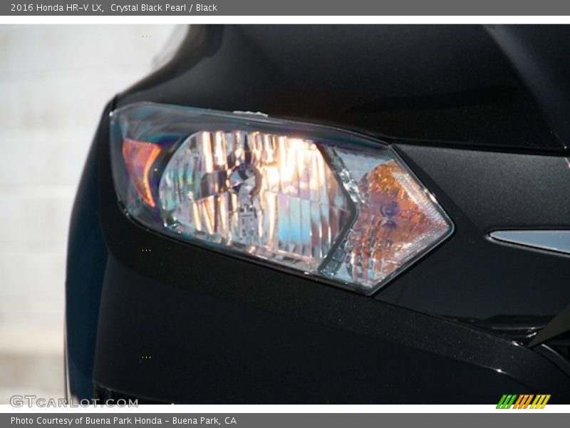 Crystal Black Pearl / Black 2016 Honda HR-V LX