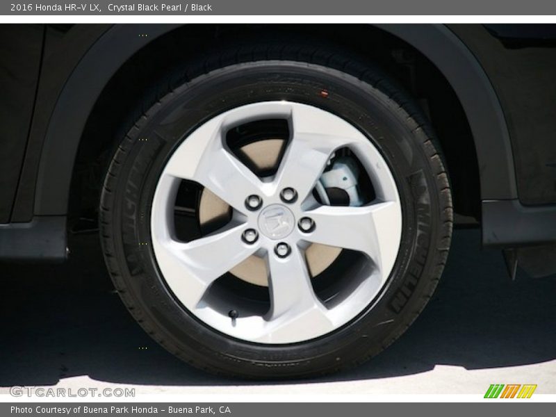 Crystal Black Pearl / Black 2016 Honda HR-V LX