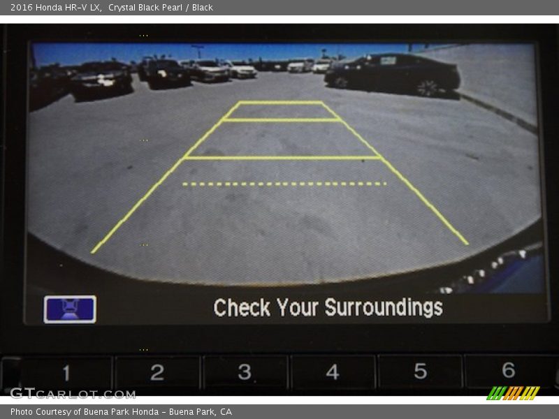 Crystal Black Pearl / Black 2016 Honda HR-V LX