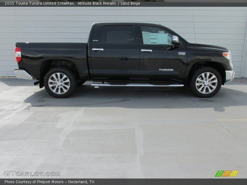 Attitude Black Metallic / Sand Beige 2015 Toyota Tundra Limited CrewMax