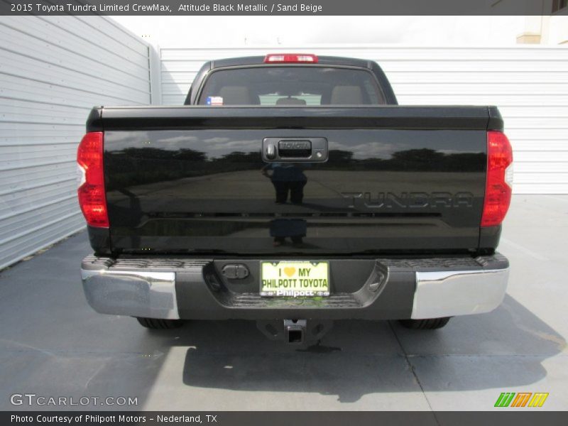 Attitude Black Metallic / Sand Beige 2015 Toyota Tundra Limited CrewMax