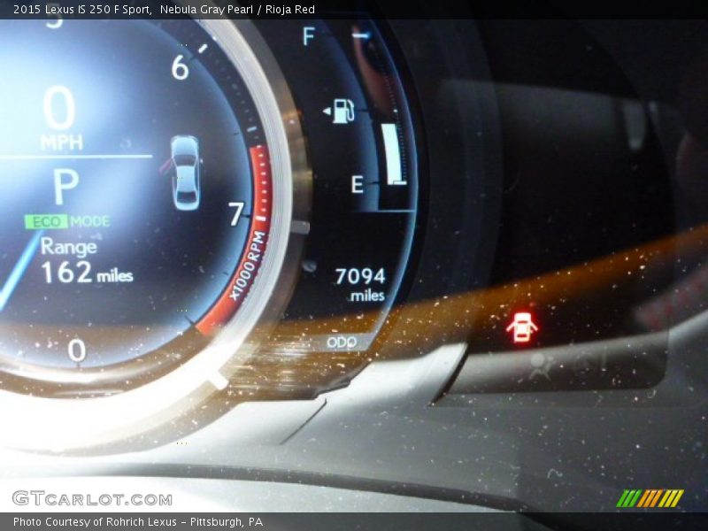 Nebula Gray Pearl / Rioja Red 2015 Lexus IS 250 F Sport