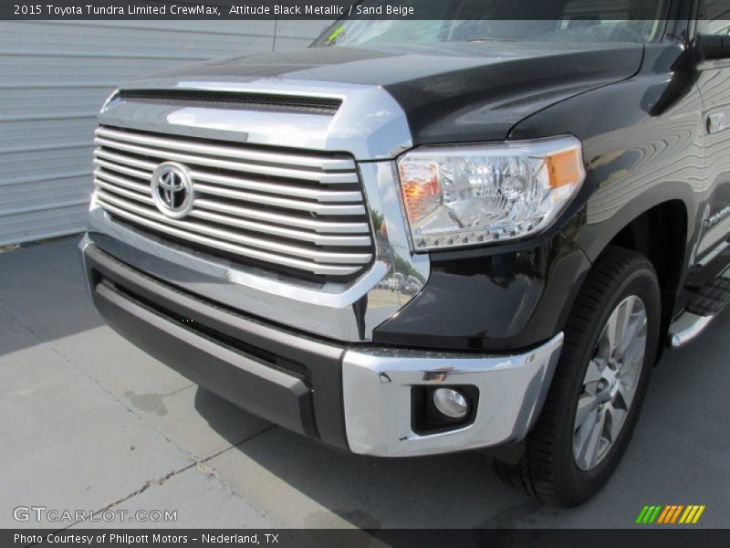 Attitude Black Metallic / Sand Beige 2015 Toyota Tundra Limited CrewMax
