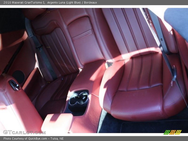 Rear Seat of 2010 GranTurismo S