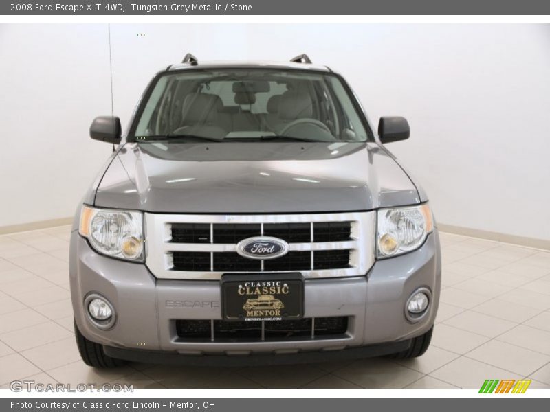 Tungsten Grey Metallic / Stone 2008 Ford Escape XLT 4WD