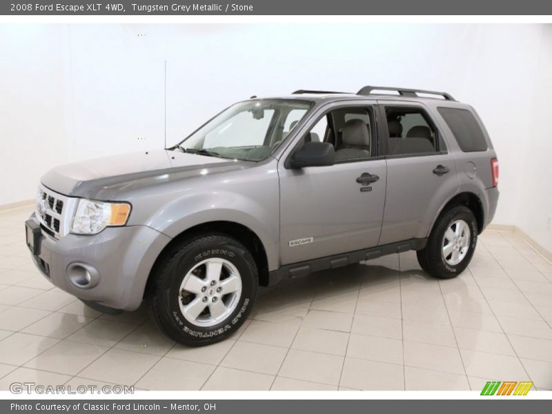 Tungsten Grey Metallic / Stone 2008 Ford Escape XLT 4WD