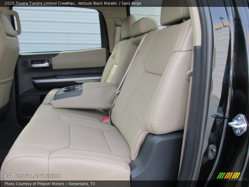 Attitude Black Metallic / Sand Beige 2015 Toyota Tundra Limited CrewMax