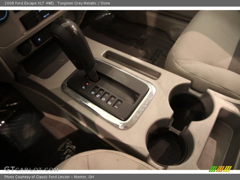 Tungsten Grey Metallic / Stone 2008 Ford Escape XLT 4WD