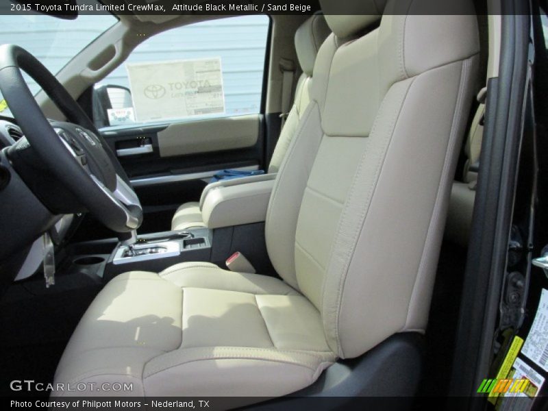 Attitude Black Metallic / Sand Beige 2015 Toyota Tundra Limited CrewMax