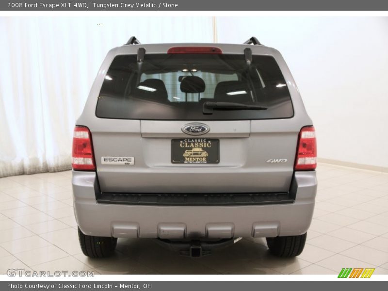 Tungsten Grey Metallic / Stone 2008 Ford Escape XLT 4WD