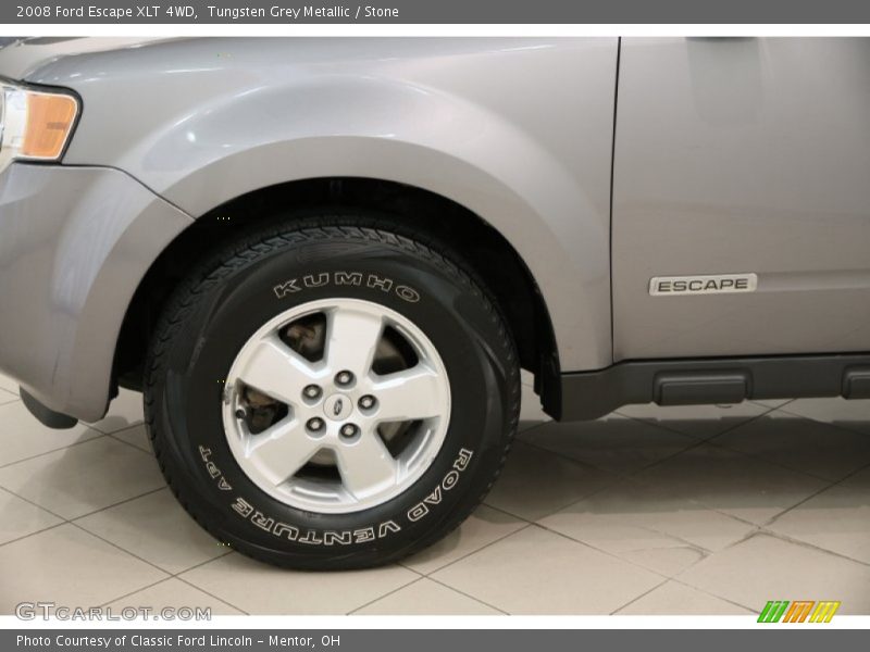 Tungsten Grey Metallic / Stone 2008 Ford Escape XLT 4WD