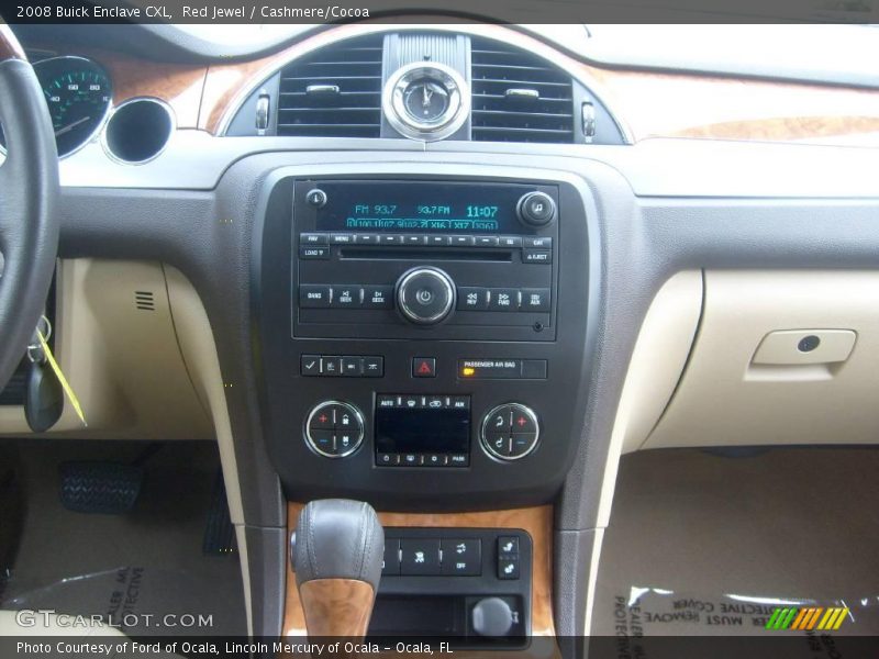 Red Jewel / Cashmere/Cocoa 2008 Buick Enclave CXL