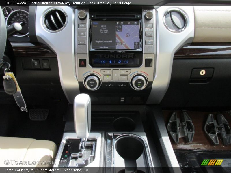 Attitude Black Metallic / Sand Beige 2015 Toyota Tundra Limited CrewMax