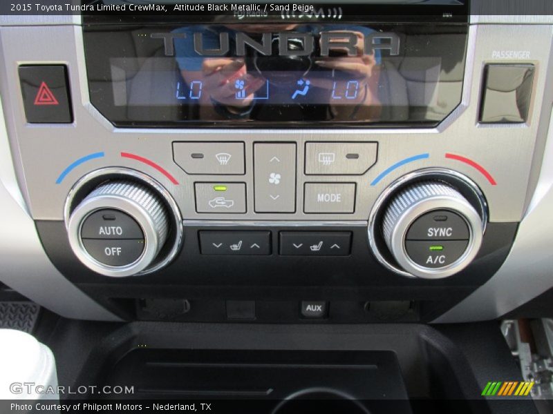 Attitude Black Metallic / Sand Beige 2015 Toyota Tundra Limited CrewMax