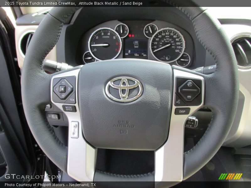 Attitude Black Metallic / Sand Beige 2015 Toyota Tundra Limited CrewMax